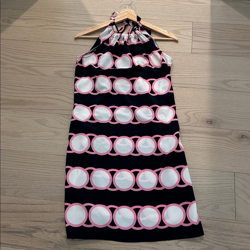 Sleeveless Halter Midi Dress Size Small